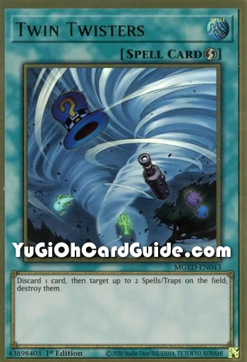 Yu-Gi-Oh Card: Twin Twisters