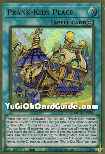 Yu-Gi-Oh Card: Prank-Kids Place