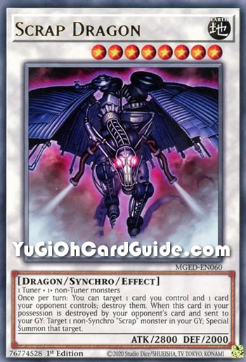 Yu-Gi-Oh Card: Scrap Dragon