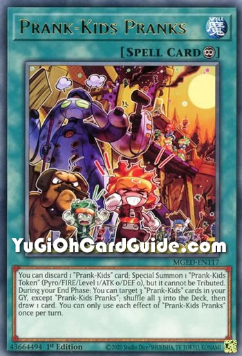Yu-Gi-Oh Card: Prank-Kids Pranks