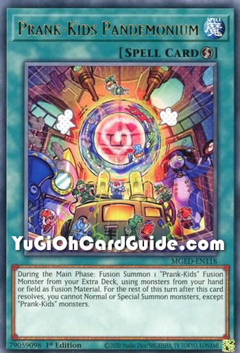 Yu-Gi-Oh Card: Prank-Kids Pandemonium