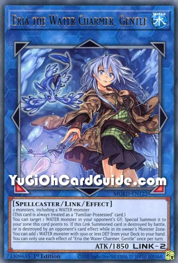 Yu-Gi-Oh Card: Eria the Water Charmer, Gentle