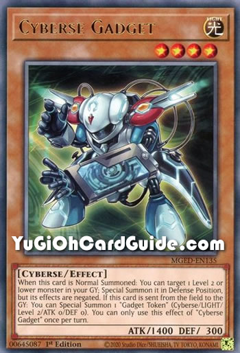 Yu-Gi-Oh Card: Cyberse Gadget