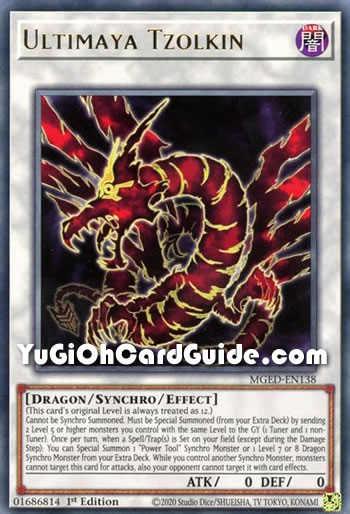 Yu-Gi-Oh Card: Ultimaya Tzolkin