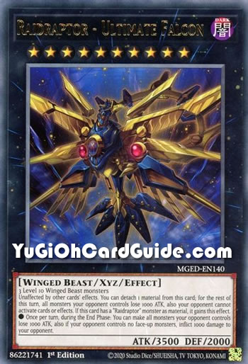 Yu-Gi-Oh Card: Raidraptor - Ultimate Falcon