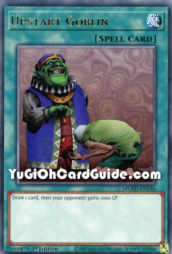 Yu-Gi-Oh Card: Upstart Goblin