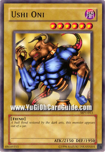 Yu-Gi-Oh Card: Ushi Oni