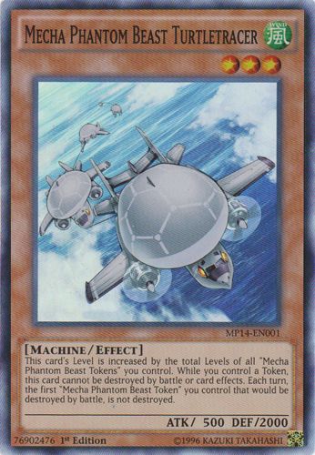 Yu-Gi-Oh Card: Mecha Phantom Beast Turtletracer