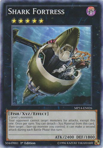 Yu-Gi-Oh Card: Shark Fortress
