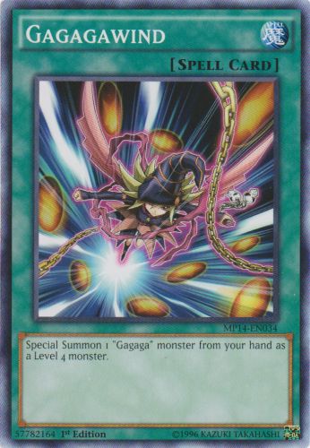 Yu-Gi-Oh Card: Gagagawind