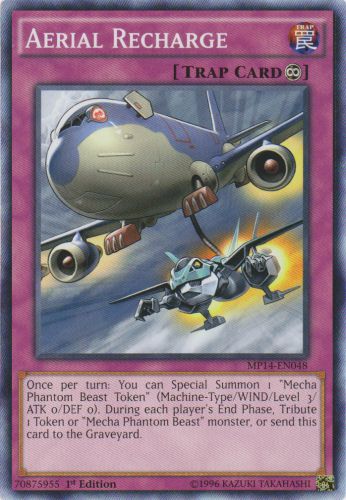 Yu-Gi-Oh Card: Aerial Recharge