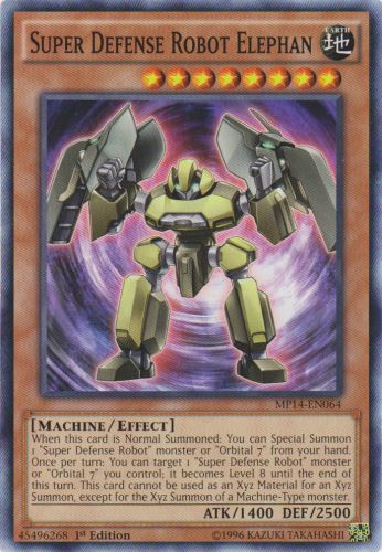 Yu-Gi-Oh Card: Super Defense Robot Elephan