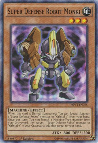 Yu-Gi-Oh Card: Super Defense Robot Monki
