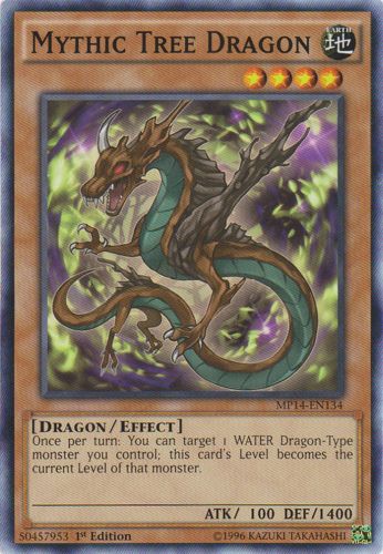 Yu-Gi-Oh Card: Mythic Tree Dragon