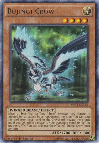 Yu-Gi-Oh Card: Bujingi Crow
