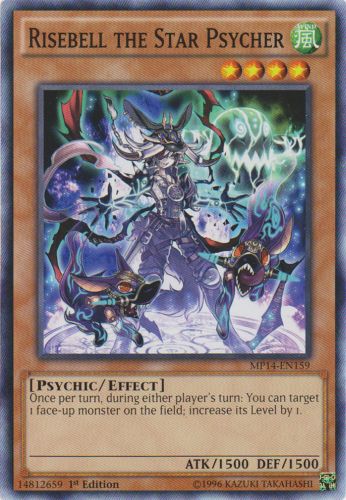 Yu-Gi-Oh Card: Risebell the Star Psycher