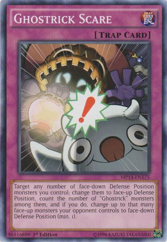 Yu-Gi-Oh Card: Ghostrick Scare