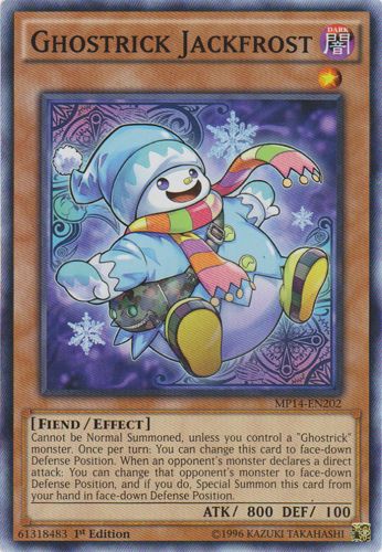 Yu-Gi-Oh Card: Ghostrick Jackfrost