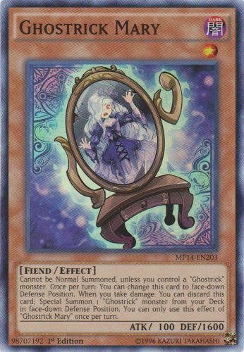 Yu-Gi-Oh! Ghostrick Museum Card - MP14-EN228 Common, 1st Edition, Mega Pack 2014 - View #9