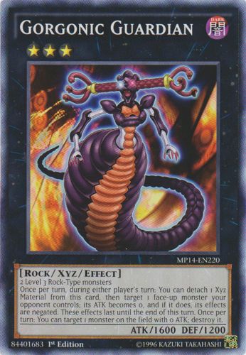 Yu-Gi-Oh Card: Gorgonic Guardian