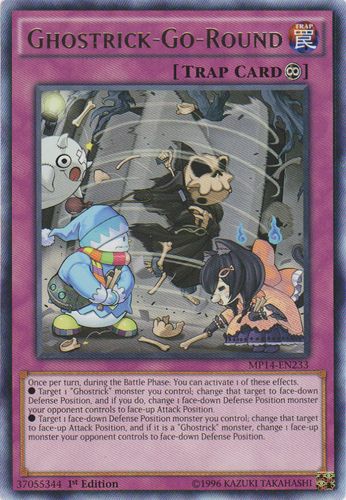 Yu-Gi-Oh Card: Ghostrick-Go-Round
