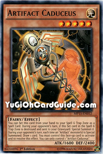 Yu-Gi-Oh Card: Artifact Caduceus