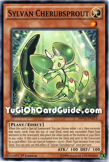 Yu-Gi-Oh Card: Sylvan Cherubsprout