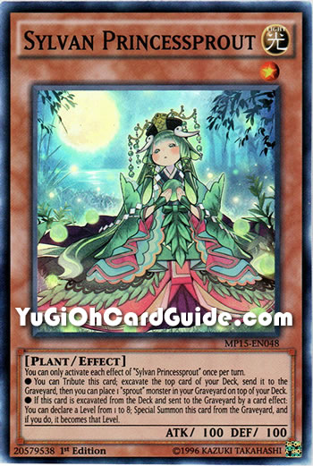 Yu-Gi-Oh Card: Sylvan Princessprout