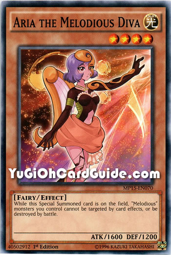 Yu-Gi-Oh Card: Aria the Melodious Diva