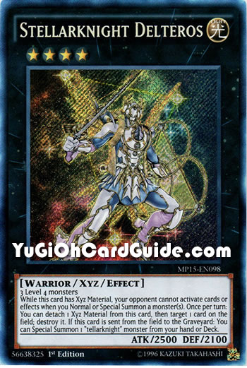 Yu-Gi-Oh Card: Stellarknight Delteros