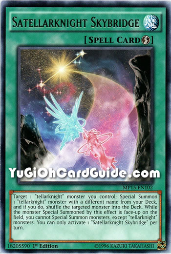 Yu-Gi-Oh Card: Satellarknight Skybridge