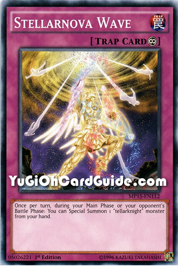 Yu-Gi-Oh Card: Stellarnova Wave