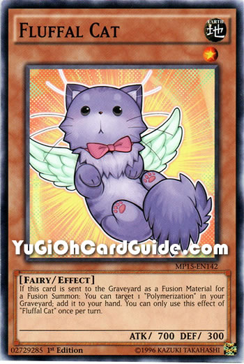 Yu-Gi-Oh Card: Fluffal Cat