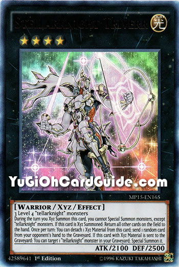 Yu-Gi-Oh Card: Stellarknight Triverr