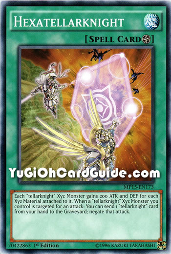 Yu-Gi-Oh Card: Hexatellarknight