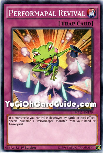 Yu-Gi-Oh Card: Performapal Revival