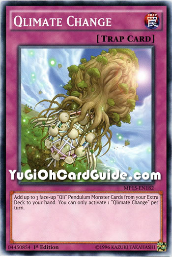 Yu-Gi-Oh Card: Qlimate Change