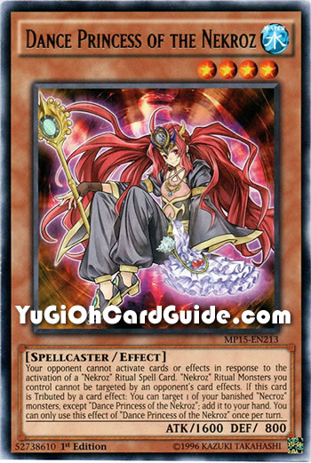 Yu-Gi-Oh Card: Dance Princess of the Nekroz