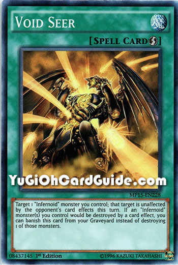 Yu-Gi-Oh Card: Void Seer