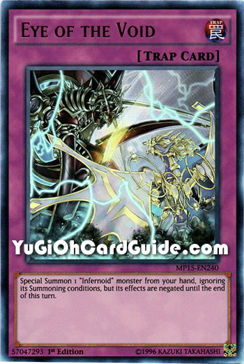 Yu-Gi-Oh Card: Eye of the Void