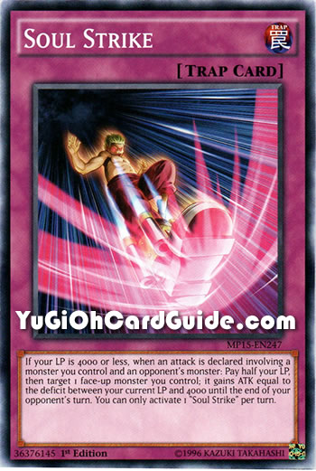 Yu-Gi-Oh Card: Soul Strike