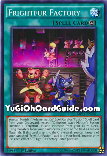 Yu-Gi-Oh Card: Frightfur Factory