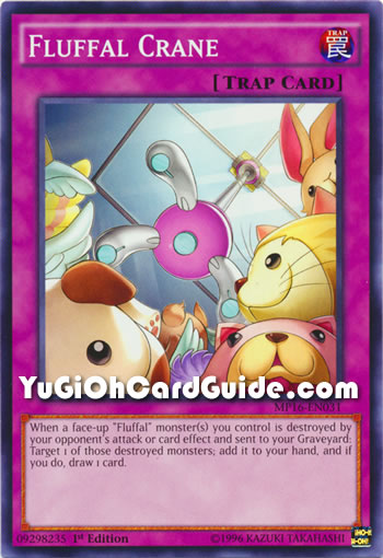 Yu-Gi-Oh Card: Fluffal Crane