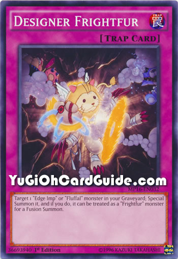Yu-Gi-Oh Card: Designer Frightfur