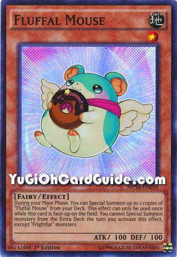 Yu-Gi-Oh Card: Fluffal Mouse