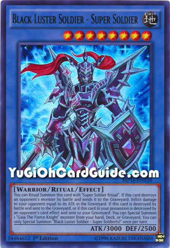 Black Luster Soldier, Card Details