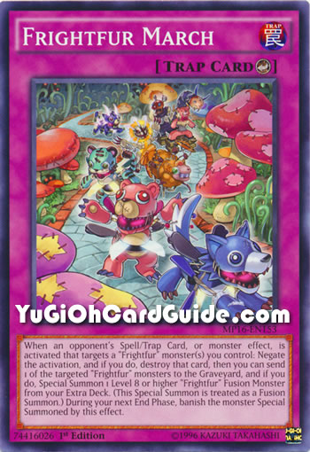 Yu-Gi-Oh Card: Frightfur March