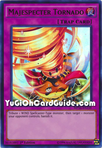 Yu-Gi-Oh Card: Majespecter Tornado