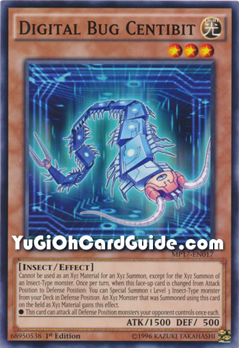 Yu-Gi-Oh Card: Digital Bug Centibit