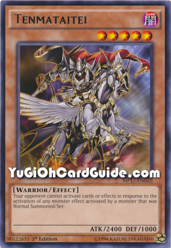 Yu-Gi-Oh Card: Tenmataitei